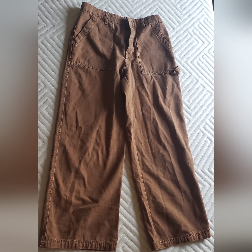 Brown cargo pants